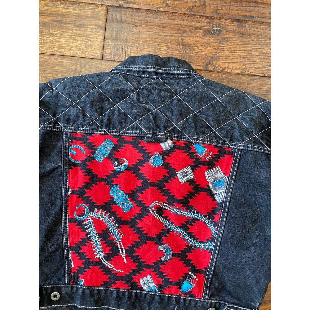 Vintage Unionbay Western Coastal Cowgirl Denim Jacket - Picture 11 of 11
